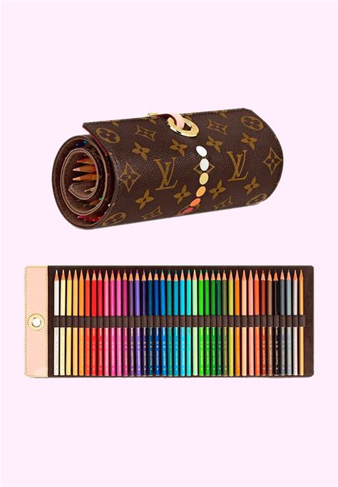 louis vuitton pencil set|louis vuitton padfolio.